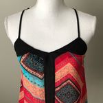 YA Los Angeles YA LA | Sheer Multicolored Racerback Camisole Sz S Photo 1
