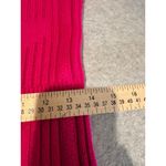 Anthropologie Sweater Dress Womens Medium Pink Ribbed Mock Neck Coquette NEW Photo 11
