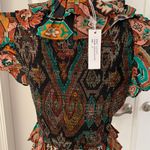 Anthropologie Love the Label Maxine Floral Ruffled Crop Top Photo 6