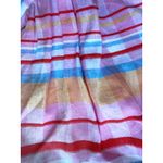 Never A Wallflower NWT Vicki Short Sleeve Top Size XS Spanish Plaid Stripe Photo 5