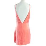 ZARA  Fillsens Slip Dress in Pink Peach Pearlescent 
NWT V Back Blogger Fav Small Photo 8