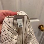 A New Day Women's Striped High Waist Pants Size 10 Career Casual Linen Blend Photo 7