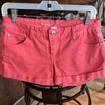 Celebrity Pink Celbrity Pink Colored Denim Shorts Coral Jean Womens 7 Photo 1