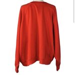 Levi's 2X-Large Sweatshirt Stretch Long Sleeve Red w/ White Logo Womens New Photo 2