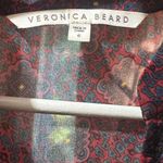 Veronica Beard  Bohemian Boho Chic Lace Trim Blouse Size 6 Photo 4
