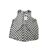 41 HOWTHORN Tank Tops V Neck Sleeveless Loose Casual Tops Blouse Black Size L Photo 3