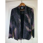 JM Collection ‎ Feathers Top Women XL Stretch Office Church Comfort Fairy Mature Photo 1