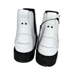 Sorel  Chelsea Lennox Lug Sole Ankle Boots White Leather Women’s Size 9.5 Photo 4