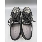 TRAQ Alegria Sneaq Sneakers Womens‎ 40 Black White Pattern Comfort Walking Shoes Size 9.5 Photo 3