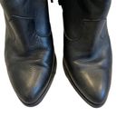 Ash  Chelsea Lula Wedge Ankle Black Leather Funky Bootie, Sz EU37 Photo 4