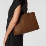 Etienne Aigner Purse Colette Tote Farmers Market Bag Leather Luxury Designer Photo 2