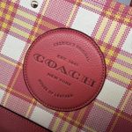 Dempsey Carryall With Garden Plaid Print And Coach Patch Coach c8201 Photo 3