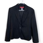 Anne Klein Ann Klein single button black blazer / suit jacket SZ 10 in black Photo 0