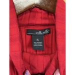 Willi Smith Ribbed Knit Turtleneck Sweater Braided Detail Long Sleeve Pullover Photo 4