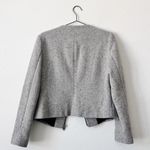 Mossimo Supply Co Mossimo Gray Moto Tweed Zip Up Jacket Wool Blend Size L Photo 4