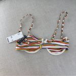 Urban Outfitters  IVY Printed Underwire Bikini Top NWT Photo 3