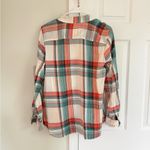 Talbots  Women Plaid Shirt Long Sleeve Large 100% Cotton NWT Preppy Fall Casual Photo 5