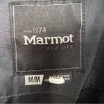 Marmot  Varma 700 Fill Down Quilted Hooded Parka Jacket Charcoal Gray Size Medium Photo 4