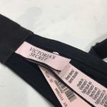 Victoria's Secret NWT Victoria’s Secret Black with Silver Stars Lightly Lined Lingerie Bra 32DD Photo 4