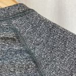 Athleta  Gray Long Sleeve Half Zip Form Fitting Sport Athletic Top S Photo 2