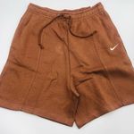 Nike Brand New Women’s Sportswear Essential Fleece High Rose Shorts For Women M Photo 2