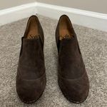 Soffe Sofft Simola Kenya Brown Suede Booties Size 8.5 M Photo 1