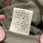 Gaudie olive green short romper with tie accents on pockets / M / Excellent cond Photo 10