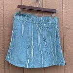 KAVU Womens Skort Athletic Athleisure Blue Grey White Side Zip 10 Photo 0
