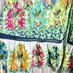 Anthropologie Long-Sleeve Printed Maxi Shirt Dress Jungle Print Photo 11