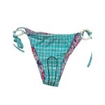 VDM The Label Ziggy Reversible Bottom Pink Dragon to Blue‎ Check Medium New Photo 2