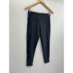 AQUA Athletic Leggins Size Extra Small Running Fitness Mesh Detail NEW Photo 3