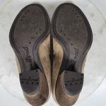 Paul Green  Womens Nora Ankle Boots UK 3.5 US 6 Gray Tan Suede Leather Block Heel Photo 10