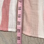 Rails Womens Savon Cheyanne Striped Cotton Blouse Top Pink Size Small Photo 8