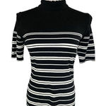 Laundry by Shelli Segal NWT Womens Scalloped Neckline Ribbed Sweater Top - Sz L Photo 0