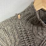 Aerie Marled Gray Mock Neck Pullover Knit Sweater S Photo 2
