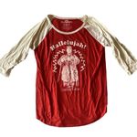 Ripple Junction Christmas Vacation Clark Griswold Hallelujah Raglan T Shirt Photo 2