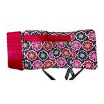 Vera Bradley Vera Bradley Cherry Blossom Floral Euro Wallet Quilted Pink Bohemian Colorful Photo 4