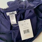 ANDIE NWT  The High Waisted Bikini Bottom Navy Blue Photo 4