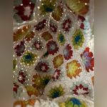 Crochet multicolored shoulder bag Red Photo 1