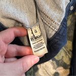 REWASH  Denim Jacket Womens Small Blue Trucker Jean Dark Wash Button Front Photo 6