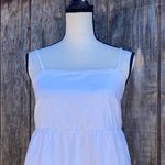Wild Fable White Lined Tiered Sundress Sleeveless Mini Size S Summer Vacation Photo 4