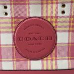 Dempsey Carryall With Garden Plaid Print Coach Patch Pink Photo 10