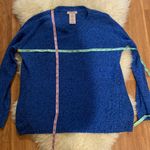 Philosophy  Washed Denim Heather Black Pullover Sweater Relaxed Sz L Women’s Photo 57