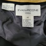 Evan Picone  Black Dress Skirt with white trim sz 14 Photo 1