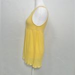 Urban Outfitters  Out From Under Sunshine Yellow Rosie Ribbed Swing Tank Photo 3