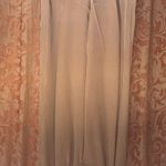 On Twelfth Women's Tan Pants Contrasting Fold Over Waistband Wide Leg Trousers Photo 0