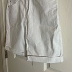Calvin Klein Jeans Calvin Klein Women's White Denim Shorts size 10 Photo 3
