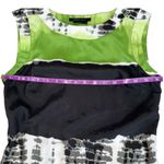 BCBGMAXAZRIA Sleeveless Sheath Dress Womens Size S Lime Green Artsy Abstract Photo 7