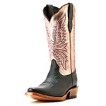 Ariat  Futurity Flash Western Boots Midnight Black Rose Gold Cowgirl Rodeo 7.5 B Photo 1