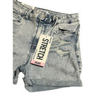 Refuge  Cut-Off Shorts Women's Size 5 High Rise Denim Blue Casual Stretch NEW Photo 2